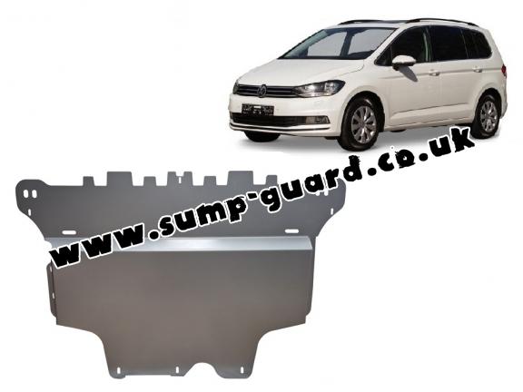 Aluminum sump guard for VW Touran