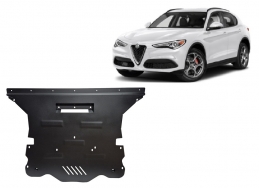 Steel sump guard for Alfa Romeo Stelvio