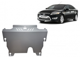 Aluminum sump guard for Ford Mondeo 4