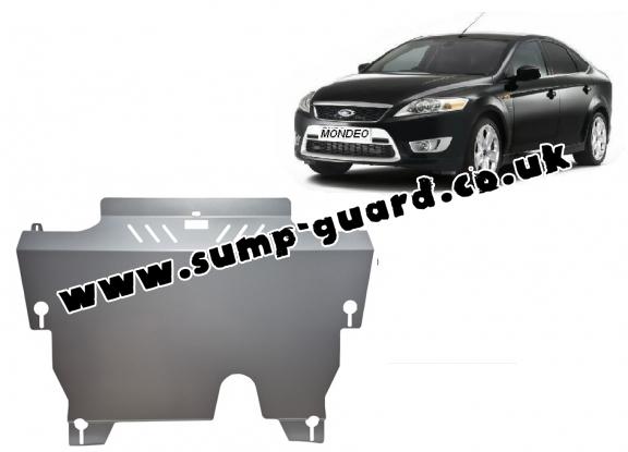 Aluminum sump guard for Ford Mondeo 4