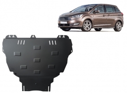 Steel sump guard for Ford C - Max