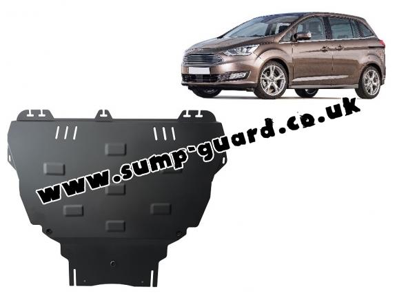 Steel sump guard for Ford C - Max