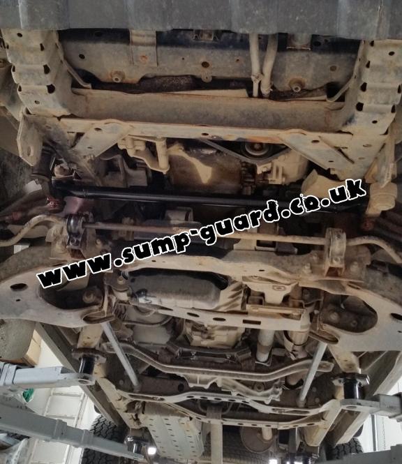Steel gearbox guard for Nissan Navara D22