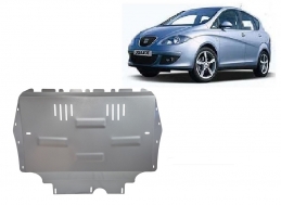 Aluminum sump guard for Seat Toledo 3