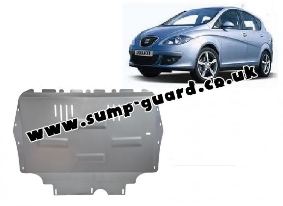 Aluminum sump guard for Seat Toledo 3