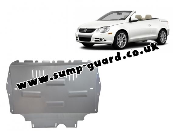 Aluminum sump guard for Volkswagen Eos