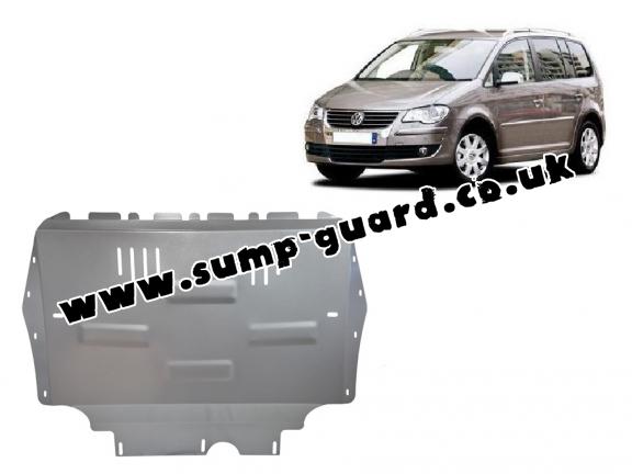 Aluminum sump guard for Volkswagen Touran
