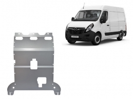 Aluminum sump guard for Vauxhall Movano  C 