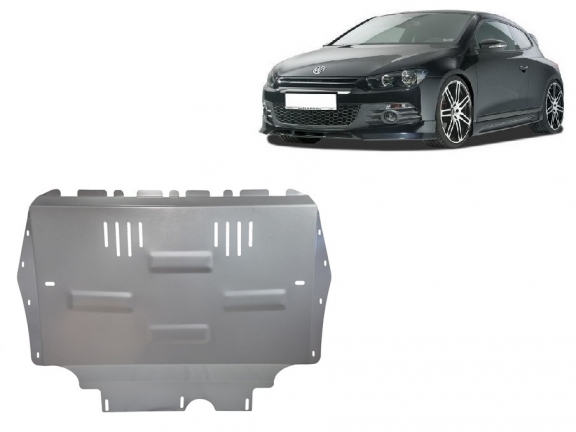 Aluminium  sump guard for Volkswagen Scirocco