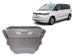 Aluminum sump guard for Volkswagen Transporter T7 Van