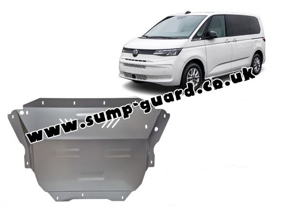 Aluminum sump guard for Volkswagen Transporter T7 Van