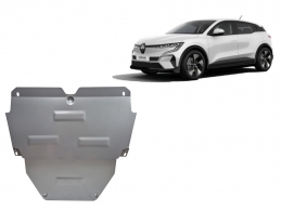 Aluminum sump guard for Renault Megane E-Tech