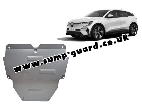 Aluminum sump guard for Renault Megane E-Tech
