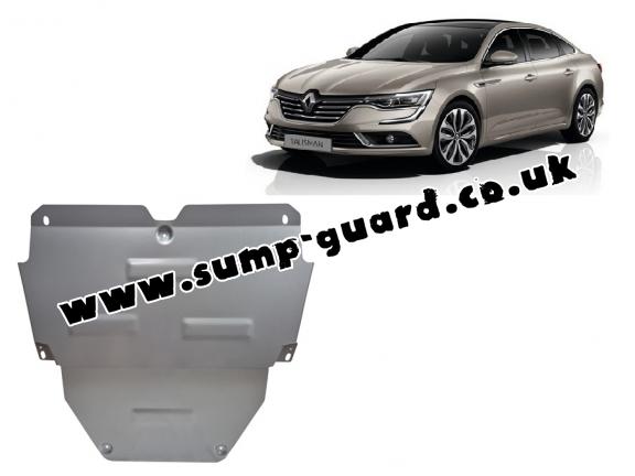Aluminum sump guard for Renault Talisman