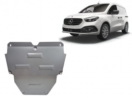 Aluminum sump guard for Mercedes Citan