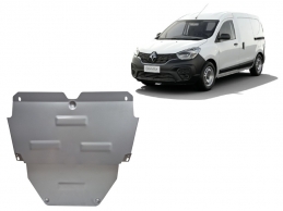 Aluminum sump guard for Renault Kangoo