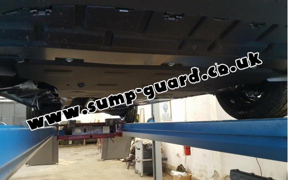 Aluminum sump guard for Mercedes Vito W447