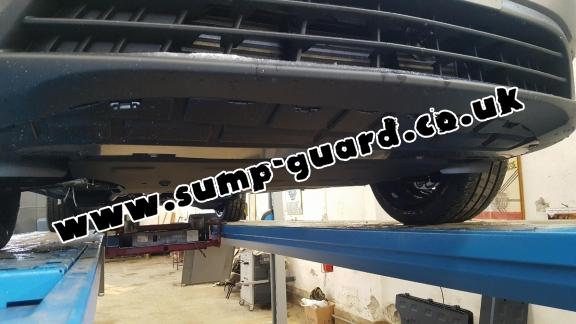 Aluminum sump guard for Mercedes Vito W447
