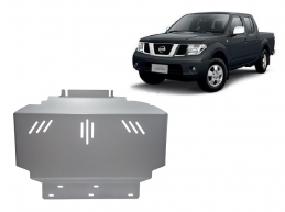 Aluminum sump guard for Nissan Navara