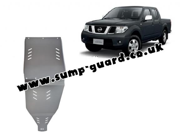 Aluminum gearbox guard for Nissan Navara