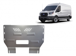 Aluminum sump guard for Ford Transit V363 4x4