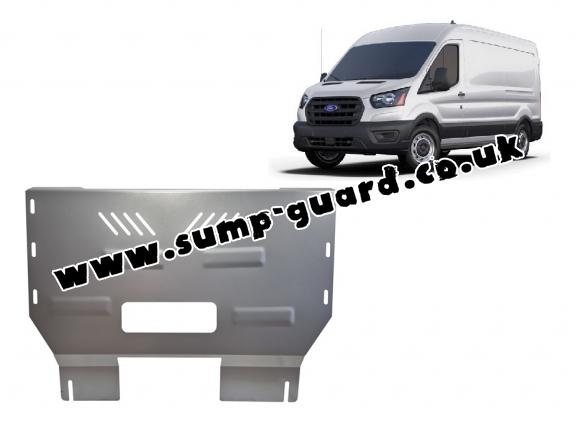 Aluminum sump guard for Ford Transit V363 4x4
