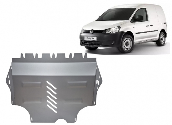 Aluminum sump guard for VW Caddy  - Webasto
