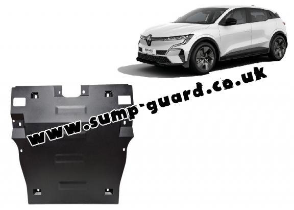 Steel sump guard for Renault Megane E-Tech