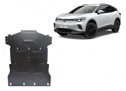 Steel sump guard for Volkswagen ID 4
