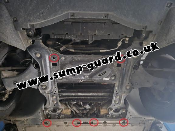 Steel sump guard for Volkswagen ID 4