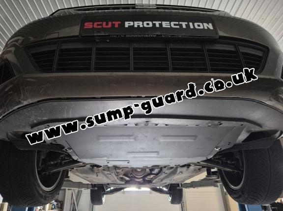 Steel sump guard for Volkswagen Sharan - Webasto