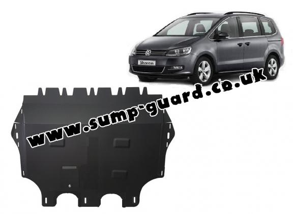 Steel sump guard for Volkswagen Sharan - Webasto