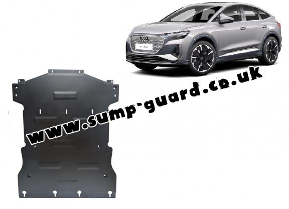 Steel sump guard for Audi Q4 e-tron