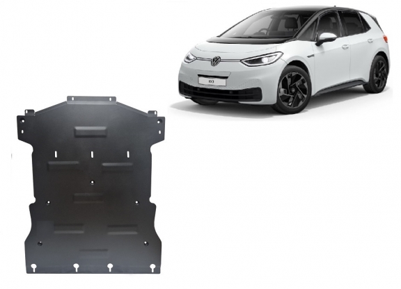 Steel sump guard for Volkswagen ID 3