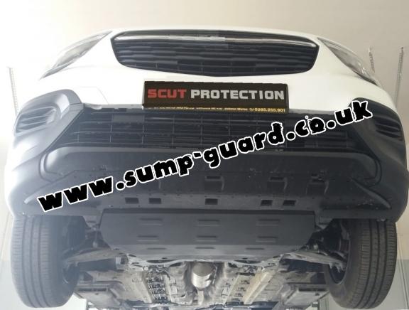 Steel sump guard for Fiat Doblo