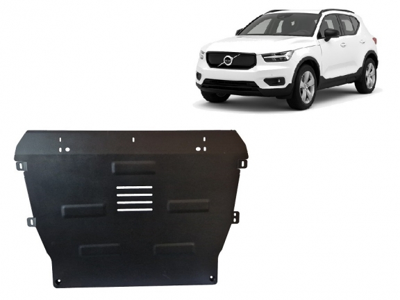 Steel sump guard for Volvo XC40