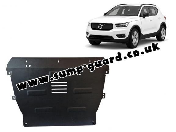Steel sump guard for Volvo XC40