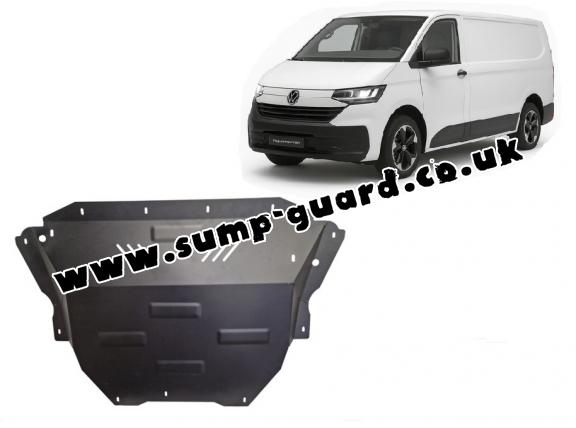 Steel sump guard for Volkswagen Transporter T7 Van
