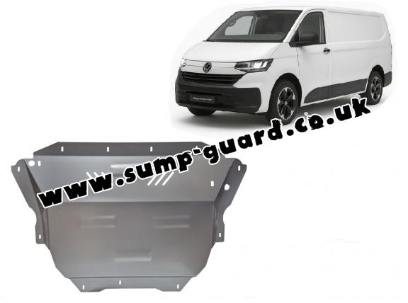 Aluminum sump guard for Volkswagen Transporter T7 Van