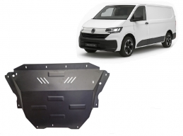 Steel sump guard for Volkswagen Transporter T7 Van
