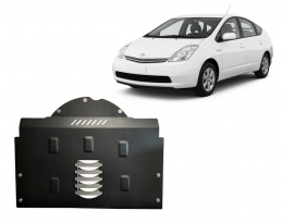 Steel catalytic converter guard/cat lock for Toyota Prius