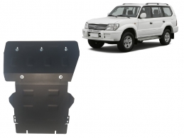 Steel sump guard for Toyota Land Cruiser J90 / J95