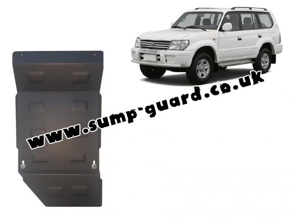 Steel gearbox guard for Toyota Land Cruiser J90 - only for 3 doors model