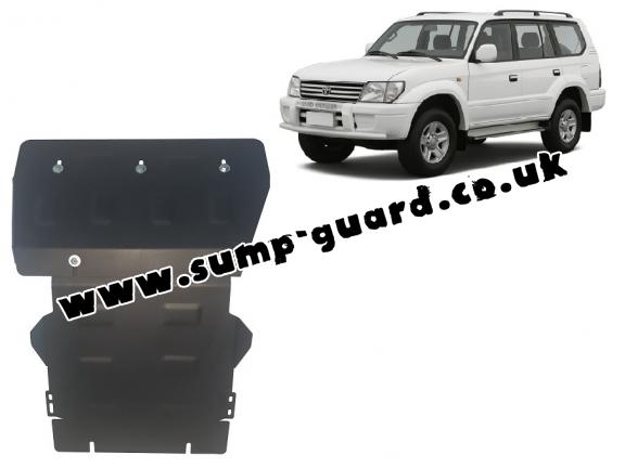 Steel sump guard for Toyota Land Cruiser J90 / J95
