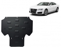Steel gearbox guard for Audi A7