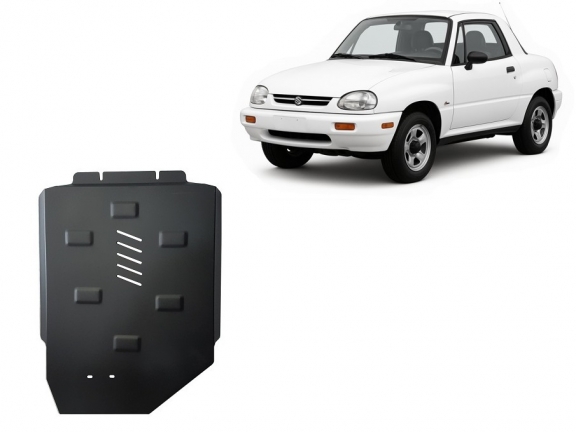 Steel gearbox guard for Suzuki X90