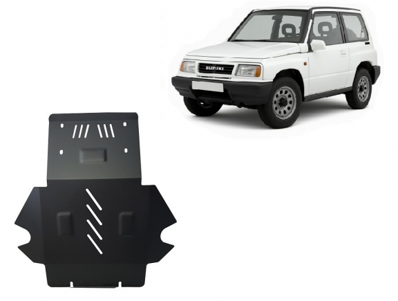 Steel sump guard for Suzuki Vitara