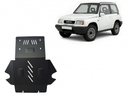 Steel sump guard for Suzuki Vitara