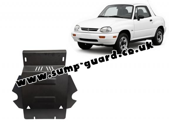 Steel sump guard for Suzuki X90 2.0