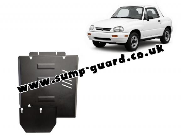 Steel gearbox guard for Suzuki X90 2.0